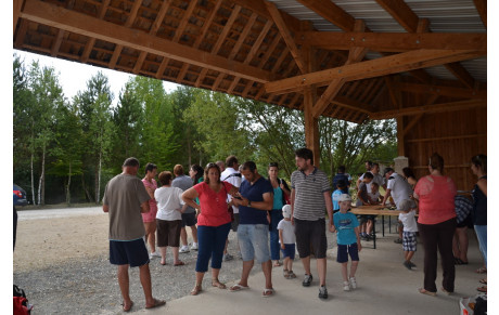 De la joie à la fête du club ...