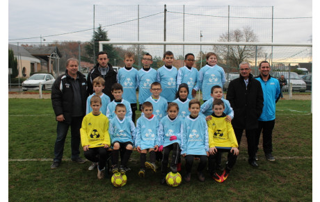 REMISE MAILLOTS  par le CREDIT MUTUEL pour la catégorie U9