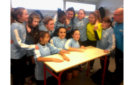Victoire des U15F en coupe du Loiret