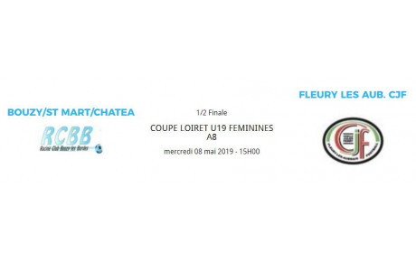 1/2 finale coupe U19F