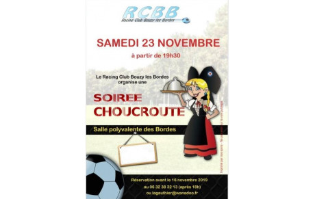 Soirée Choucroute
